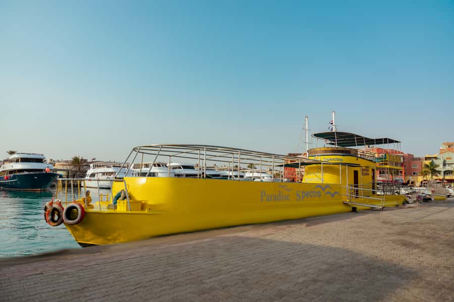 Hurghada: Semi-Submarine Boat Tour w/ Snorkeling & Transfer - The snorkeling stop gives you a closer look