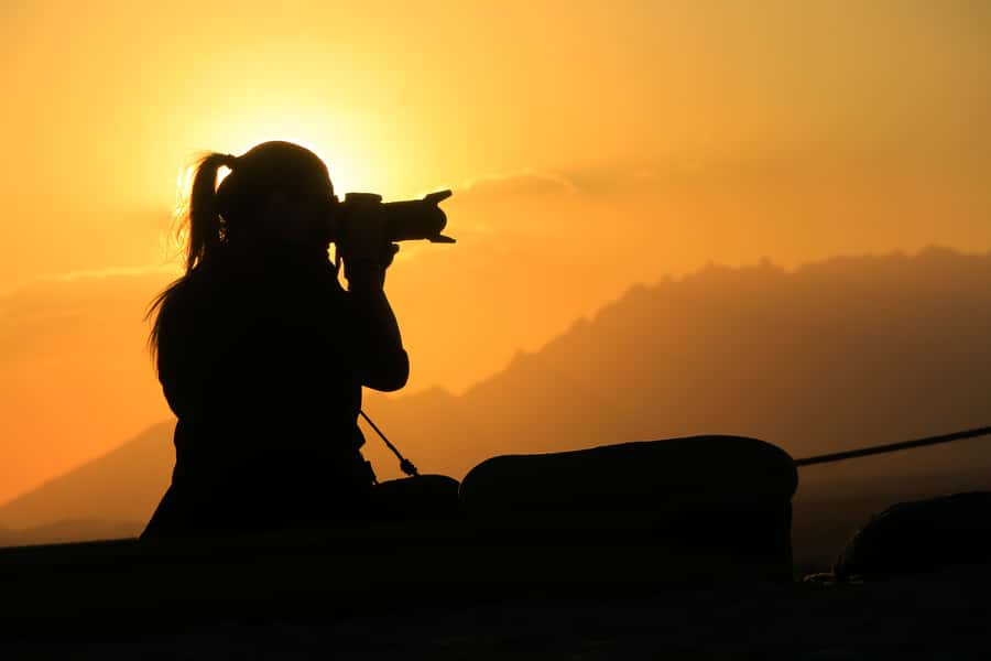 Hurghada: Star Stargazing Desert Adventure by Jeep & Dinner - Sunset from the high hill