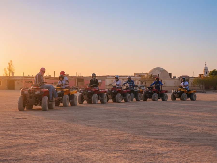 Hurghada: Sunrise Quad Bike, Camel and Oriental Breakfast - A proper safety start before the engine noise