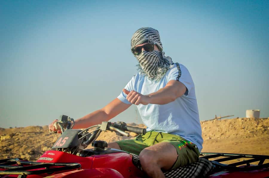 Hurghada: Sunrise Quad Bike, Camel and Oriental Breakfast - Breakfast after the ride