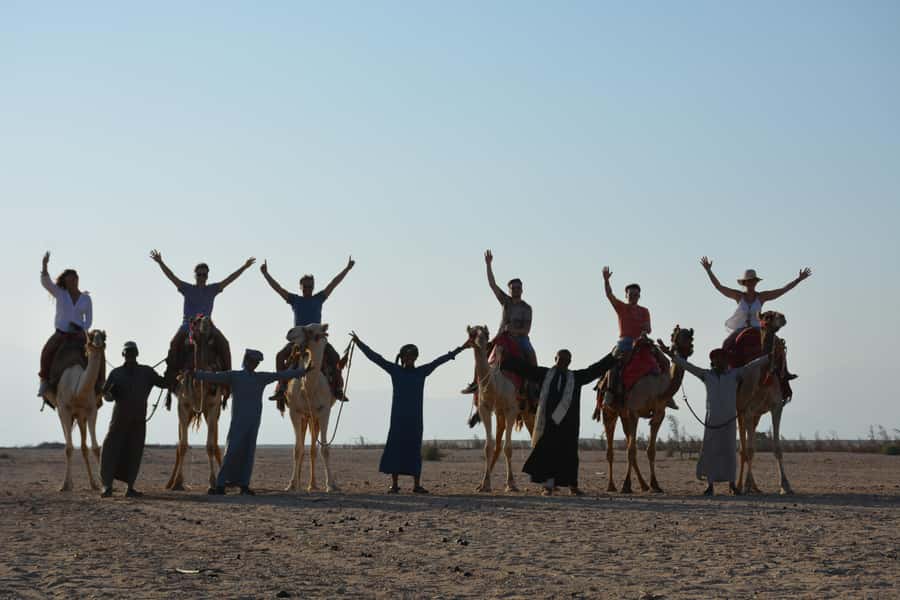 Hurghada: Sunset Camel Ride with Dinner - Key points at a glance