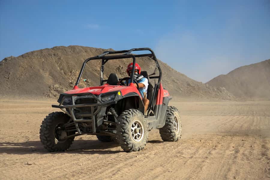 Hurghada: Sunset Desert Safari by Dune Buggy - Sunset from the dunes