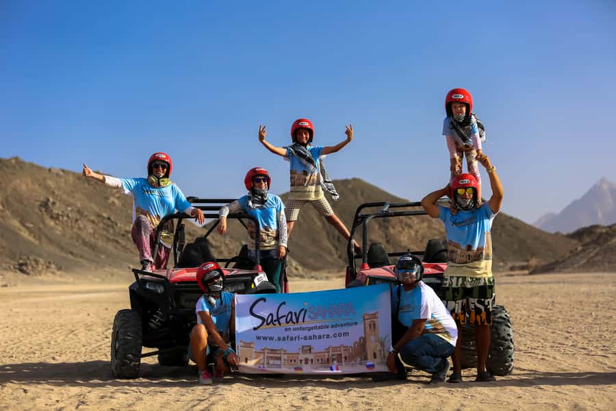 Hurghada: Sunset Desert Safari by Dune Buggy - The optional barbecue and evening add-ons