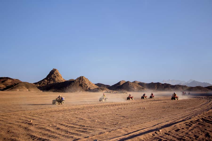 Hurghada: Sunset Quad Bike, Camel w/ Opt Stargazing and BBQ - The camel ride is a quick cultural extra