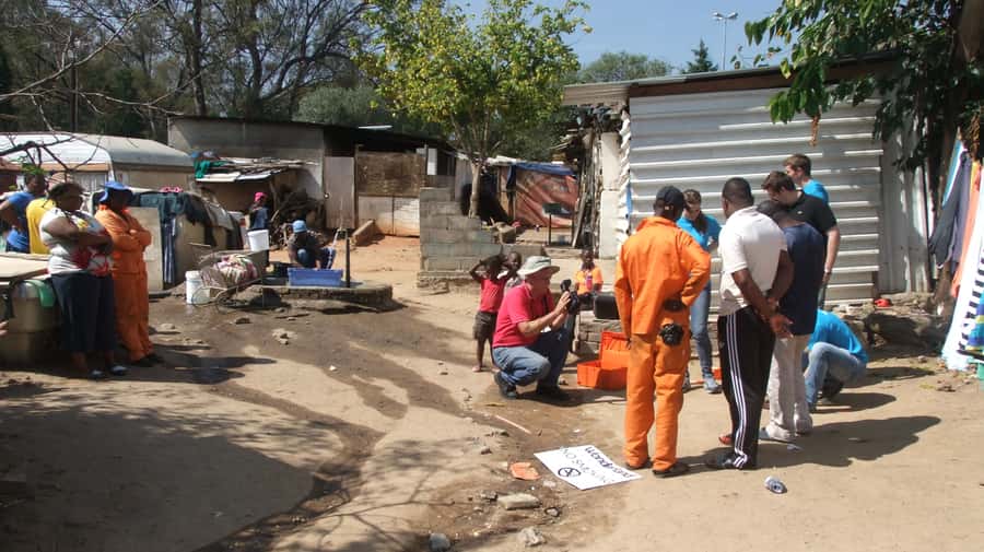 Johannesburg and Soweto: Half-Day Tour - The return route and FNB Stadium