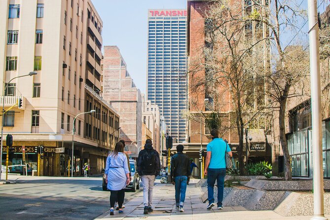 Johannesburg: City Centre Walking Tour - Beyers Naude Square and central Johannesburg today