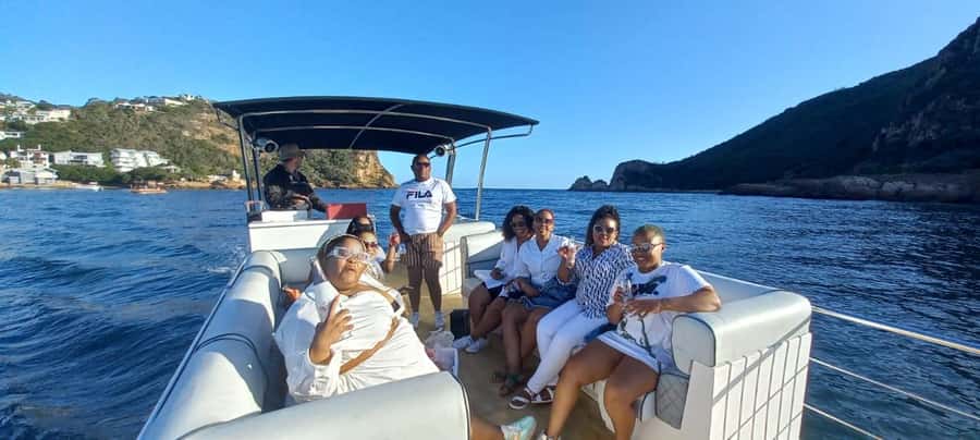 Knysna: 75-Minute Lagoon Boat Cruise - Crossing the Knysna Estuary on the Oyster Boat