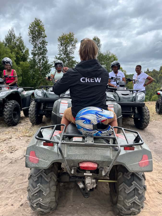 Knysna: Guided Quad Bike Tour in the Forest - Meeting at Thesen Island