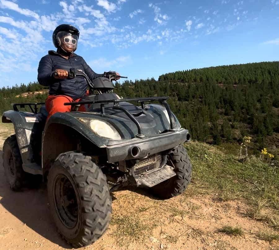Knysna: Guided Quad Bike Tour in the Forest - Riding 12 to 15 Kilometers Through the Trees