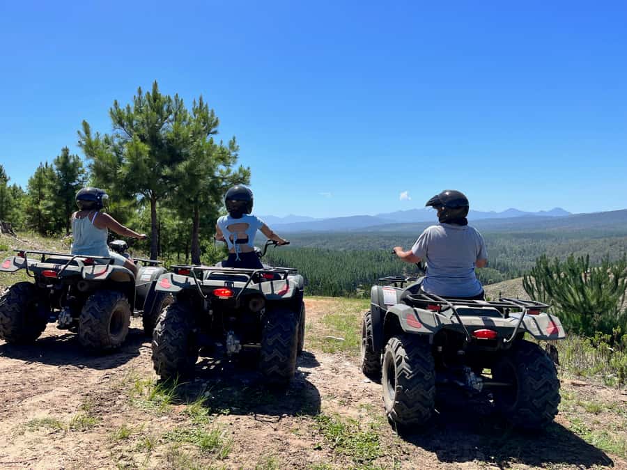 Knysna: Guided Quad Bike Tour in the Forest - The 20-Minute Ride to the Forest