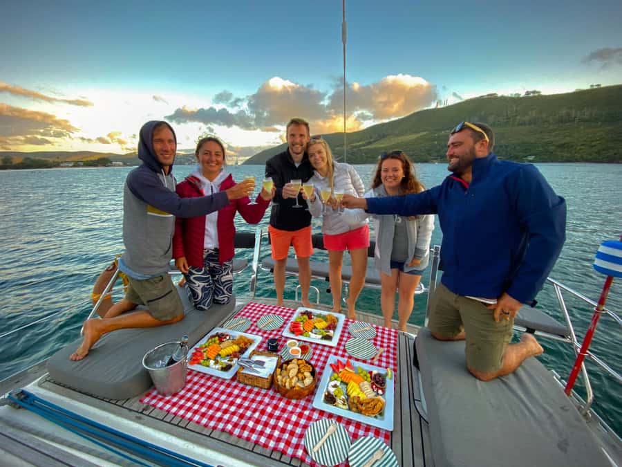 Knysna Sunset Sailing Cruise with Light Dinner and Wine - Is $124 per person good value?