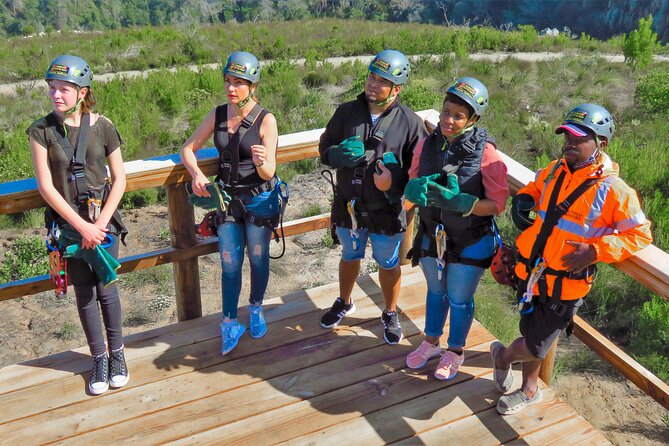 Knysna Ziplines Tour - Crossing the Kranshoek gorge from the treetops