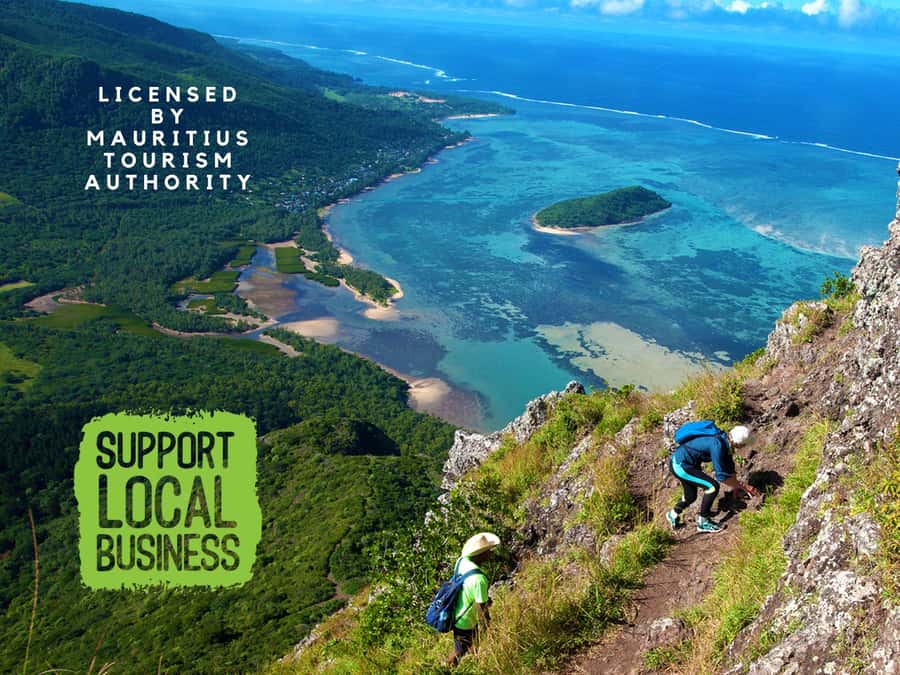 Le Morne Brabant: UNESCO Mountain Hike & Local Guides - The upper route changes into a climb