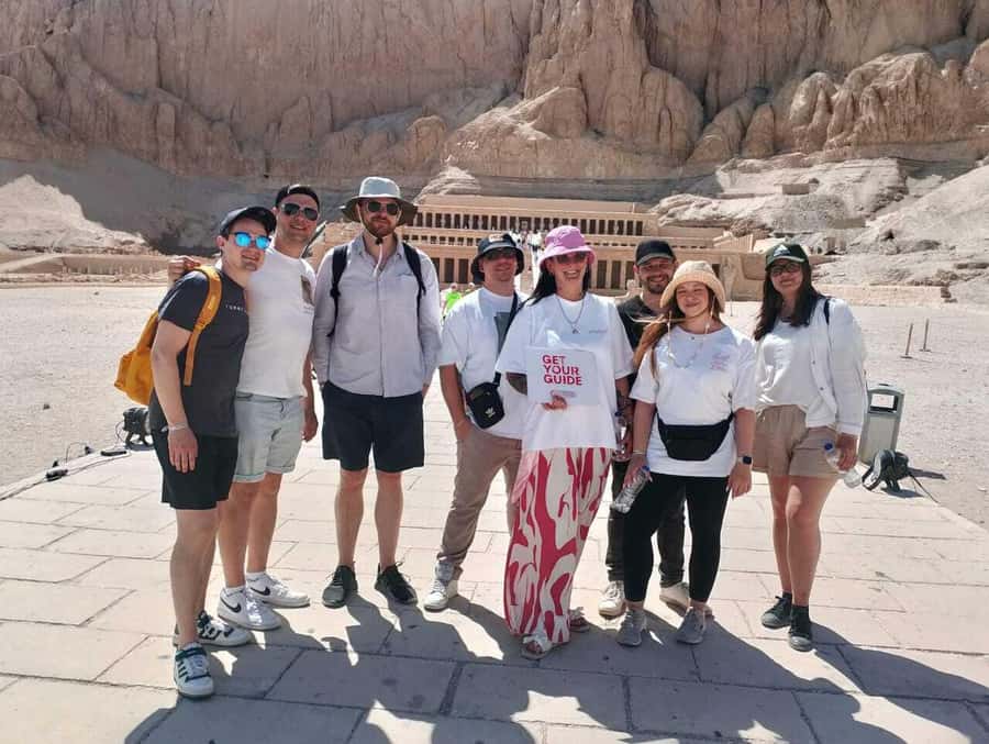 Luxor Day Trip from Hurghada Small Group & Tutankhamun Tomb - Colossi of Memnon: a quick first stop