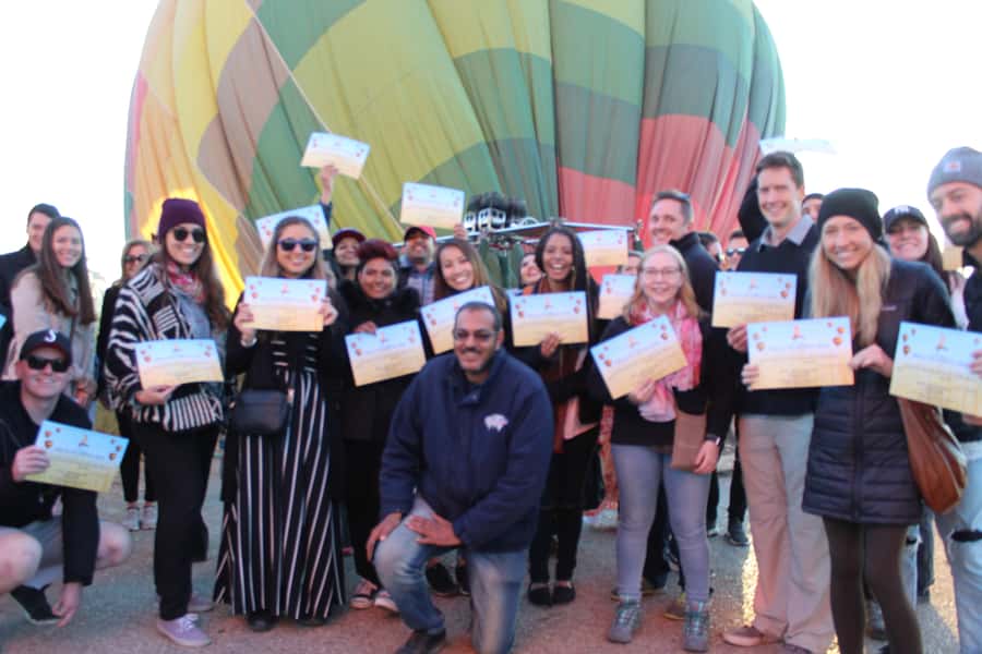 Luxor: Hot Air Balloon Ride Over Temple of Hatshepsut - How long you are really in the air