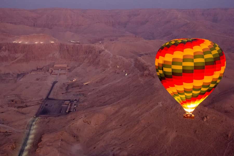 Luxor: Hot Air Balloon Ride Over Temple of Hatshepsut - Where the morning can feel less polished