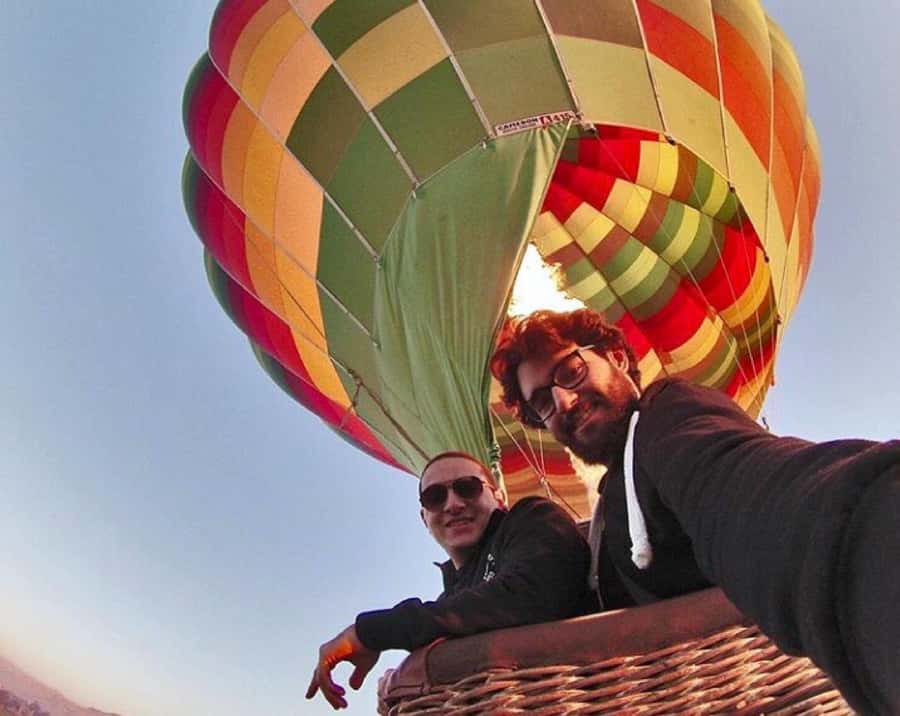Luxor: Hot Air Balloon Ride over the Valley of the Kings - Coffee, safety checks, and the busy launch field