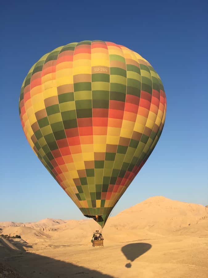 Luxor: Hot Air Balloon Ride over the Valley of the Kings - The 50-minute flight over tombs, fields, and temples