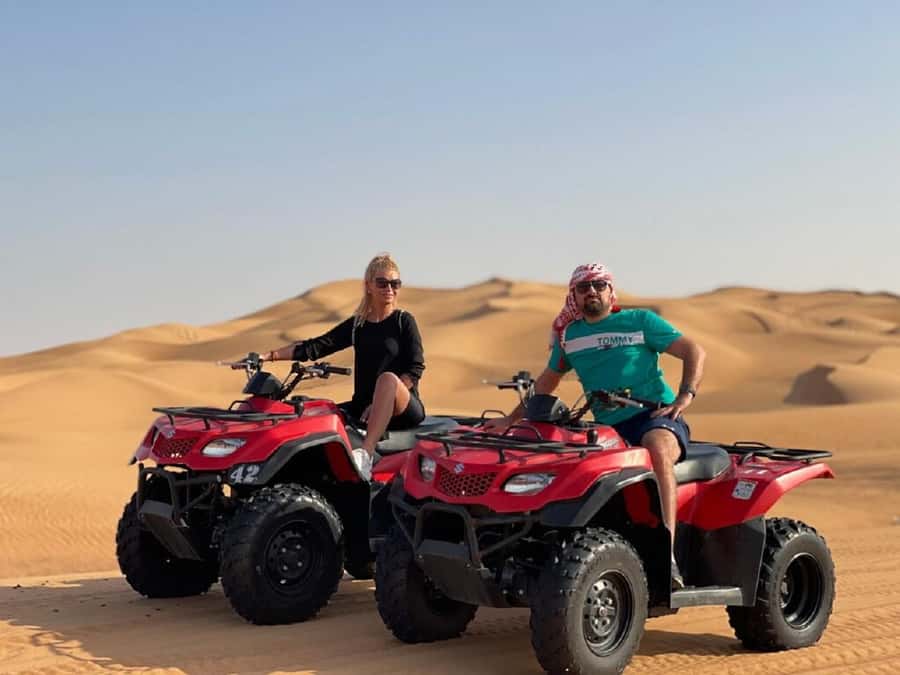 Luxor: Quad Bike Safari Experience - From Luxor hotel to open desert
