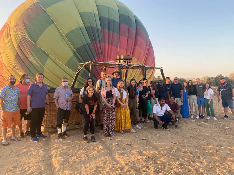 Luxor: West Bank Hot Air Balloon Ride with Hotel Pickup - Watching the balloon come alive