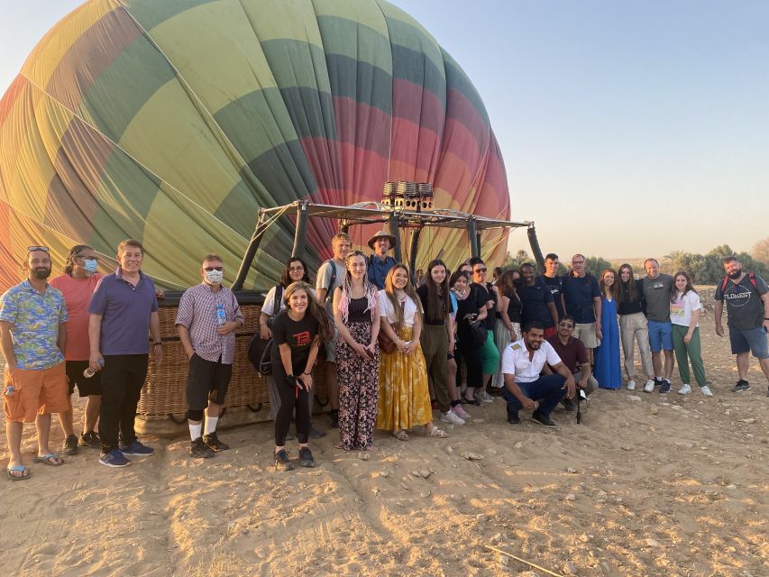 Luxor: West Bank Hot Air Balloon Ride with Hotel Pickup - The unusual pleasure of a quiet flight