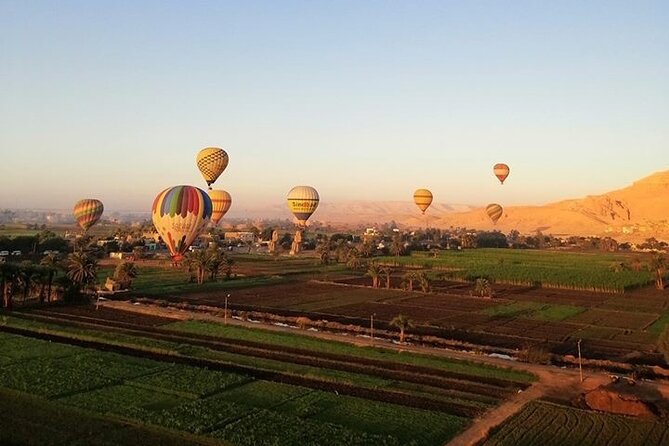 Luxury Sunrise Balloon Ride in Luxor with Hotel Pickup - Landing, return transport, and the advertised extras