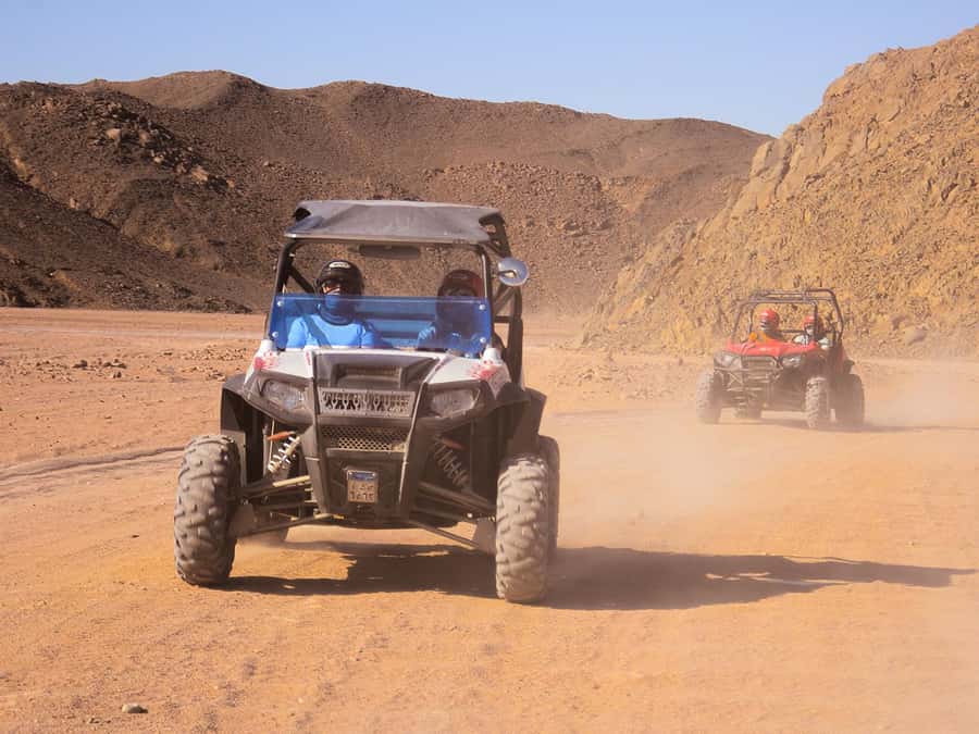 Makadi Bay: ATV, Sea View, Camel, Stargazing, Dinner & Show - What happens from pickup to the quad base