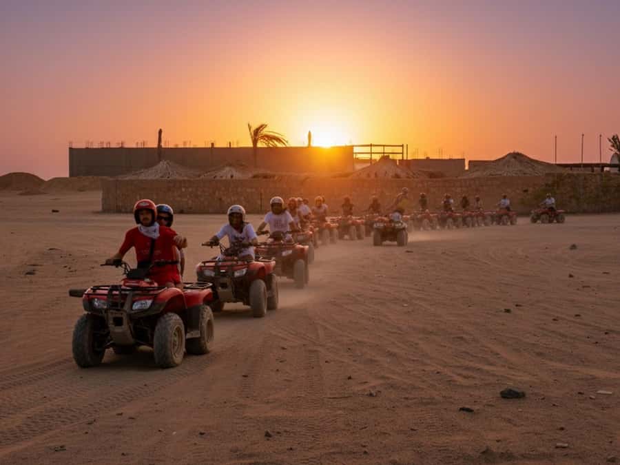 Makadi Bay: Sunset Quad & ATV Adventure & Seaview - Choosing sunrise, daytime, or sunset