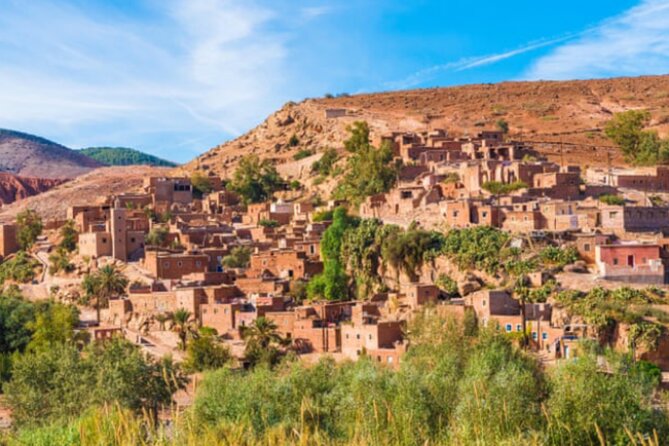 Marrakech: 1 Day Tour-Best of the Atlas Mountains &Three Valleys - Mountain views toward Toubkal