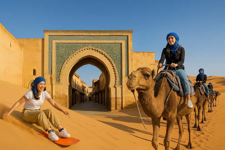 Marrakech: 3-Day Trip to Fez with Sandboarding & Camel Ride - Key points to know before booking