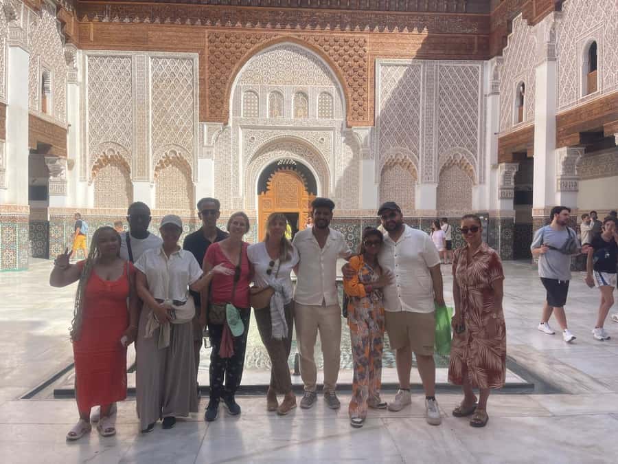 Marrakech: 3-Hour Monuments, Souks & Old Medina Walking Tour - Ben Youssef Madrasa: the architectural high point