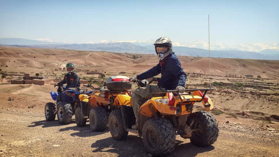 Marrakech: 3-Hour Quad Bike Adventure - What the Tea Stop Adds
