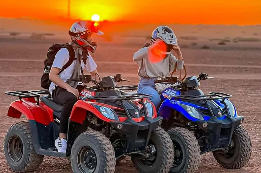 Marrakech: Agafay Desert: Camel ride Quad Bike, Dinner show - Who will enjoy this Agafay evening most