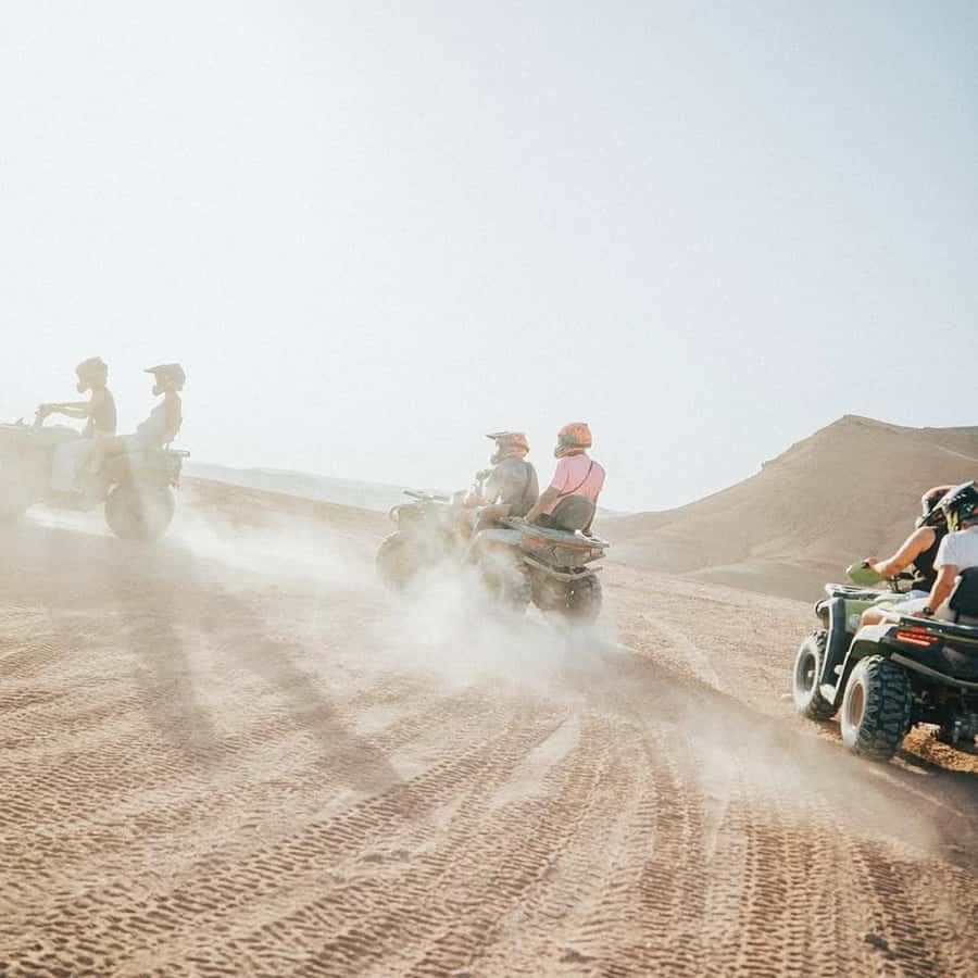 Marrakech: Agafay Desert Camel Ride & Quad with Dinner Show - Forty minutes of quad biking and the important booking detail