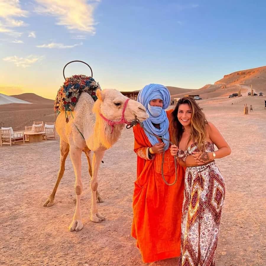 Marrakech: Agafay desert camel ride with dinner & spectacle - What Agafay is really like near Marrakech