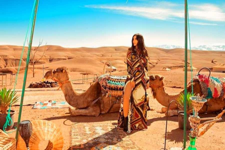 Marrakech: Agafay Desert Camp Lunch with Camel Ride and Pool - Key points to know before you book