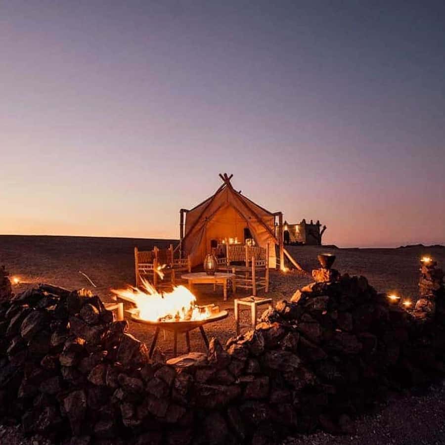 Marrakech: Agafay Desert Dinner with Music and Fire Show - What to expect from the fire performance