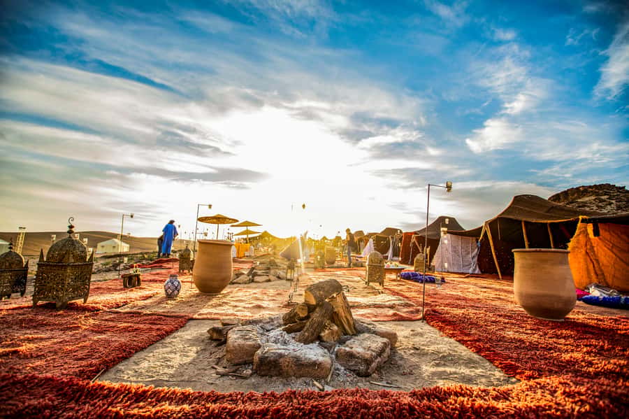 Marrakech: Agafay Desert Escape with Quad or Camel Ride - Music, fire, and the late return