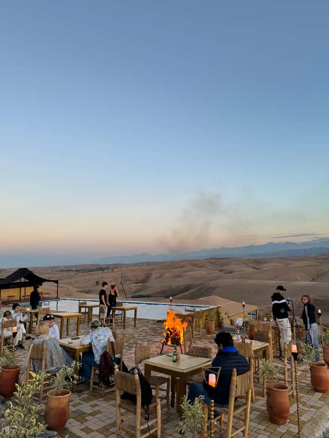 Marrakech: Agafay Desert Escape with Swimming Pool and Lunch - Afternoon swimming is made for slowing down