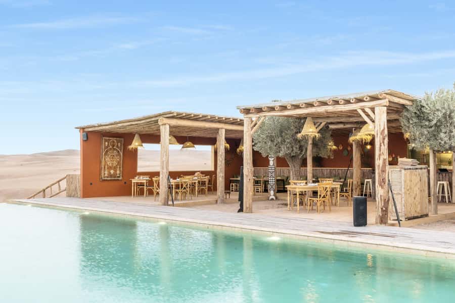 Marrakech: Agafay Desert Inara Camp Pool Day Pass with Lunch - Timing your day in Agafay