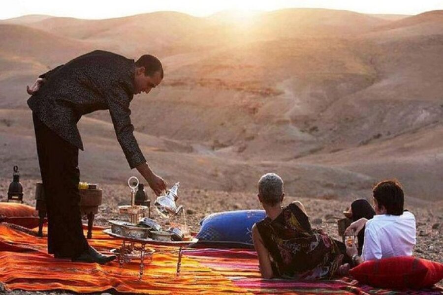 Marrakech: Agafay Desert, Lunch, Camel Ride, & Swimming Pool - A camel ride that slows everything down