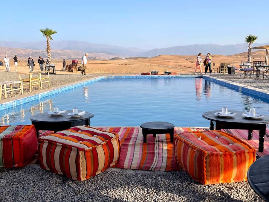 Marrakech: Agafay Desert, Lunch, Camel Ride, & Swimming Pool - The argan oil cooperative adds a useful cultural stop