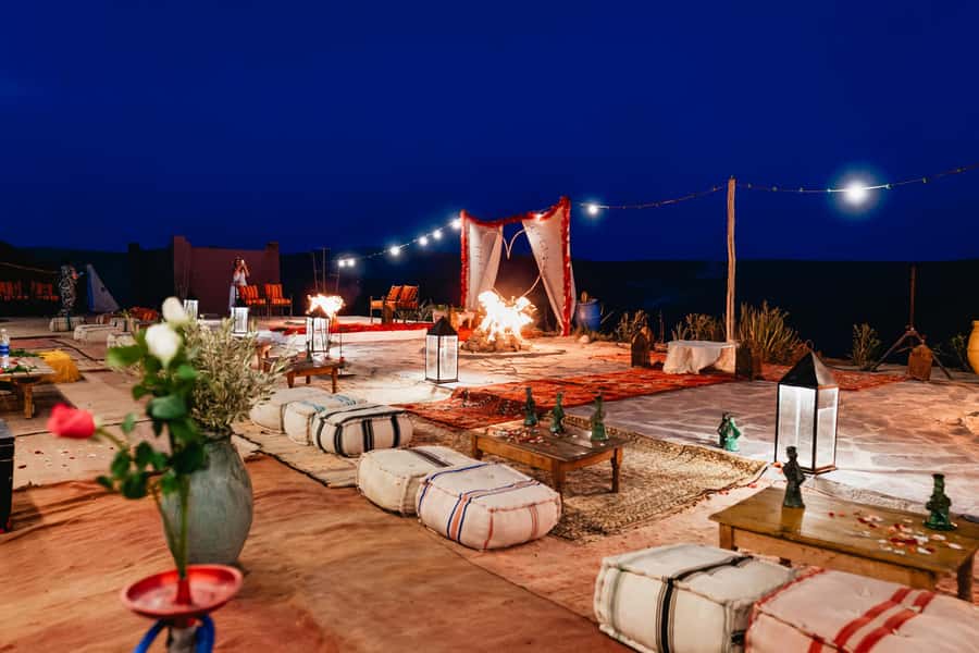 Marrakech: Agafay Desert Pool, Dinner & Live Show Experience - What the $23 price includes
