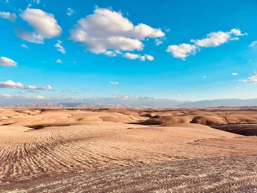 Marrakech: Agafay Desert Quad Bike Tour with Moroccan Tea - Getting suited up with helmets and goggles