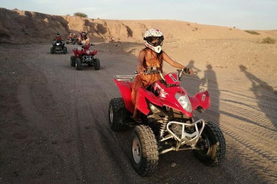 Marrakech: Agafay Desert Quad Biking & Dinner Show - Meeting the minibus in Marrakech