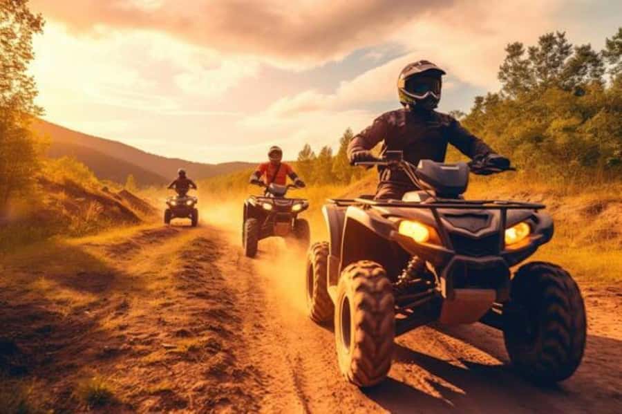 Marrakech: Agafay Desert Quad Biking Tour with Dinner-Show - Key points at a glance