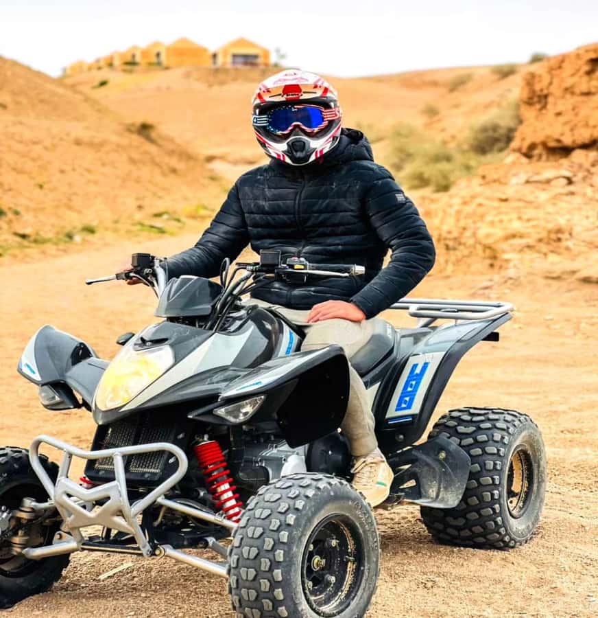 Marrakech: Agafay Desert Quad Biking Tour with Dinner-Show - Tea, local touches, and a possible argan stop