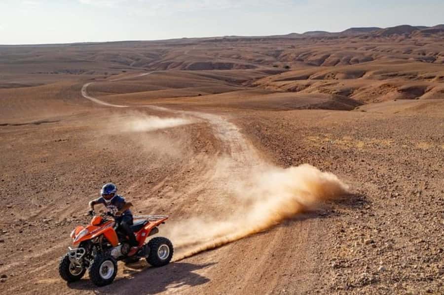 Marrakech: Agafay Desert Quad Biking Tour with Dinner-Show - What the $21 price really gives you