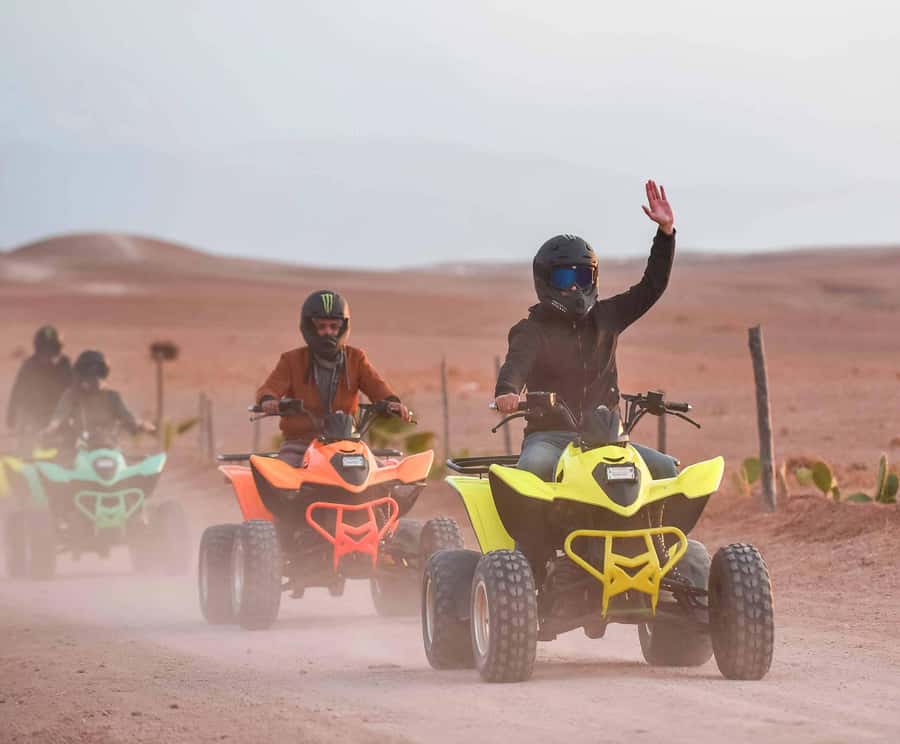 Marrakech: Agafay Desert Quad Biking Tour with Dinner-Show - Guides make the biggest difference