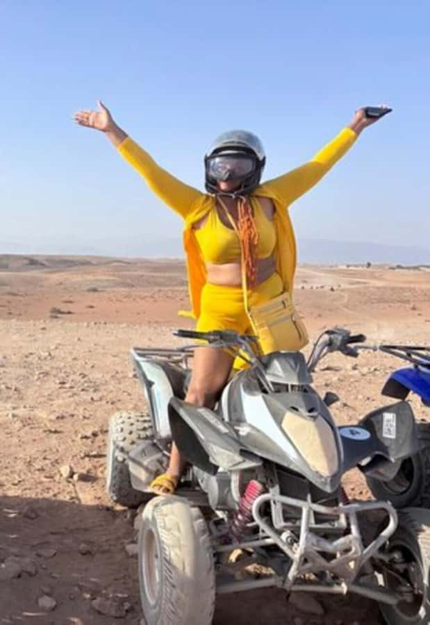 Marrakech: Agafay Desert Quad Biking with Dinner Show - The 40-minute double-quad ride